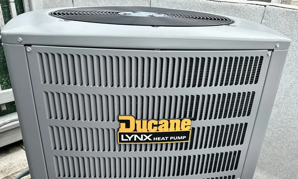 Ducane Lynx heat pump outdoor unit
